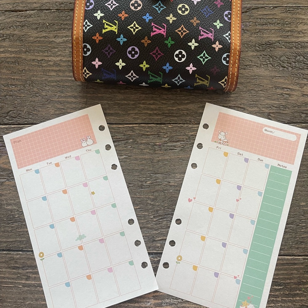 LV MM Agenda Size Inserts/Refills